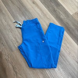 Figs Royal Blue Yola Skinny Scrub Pant XXS Petite
